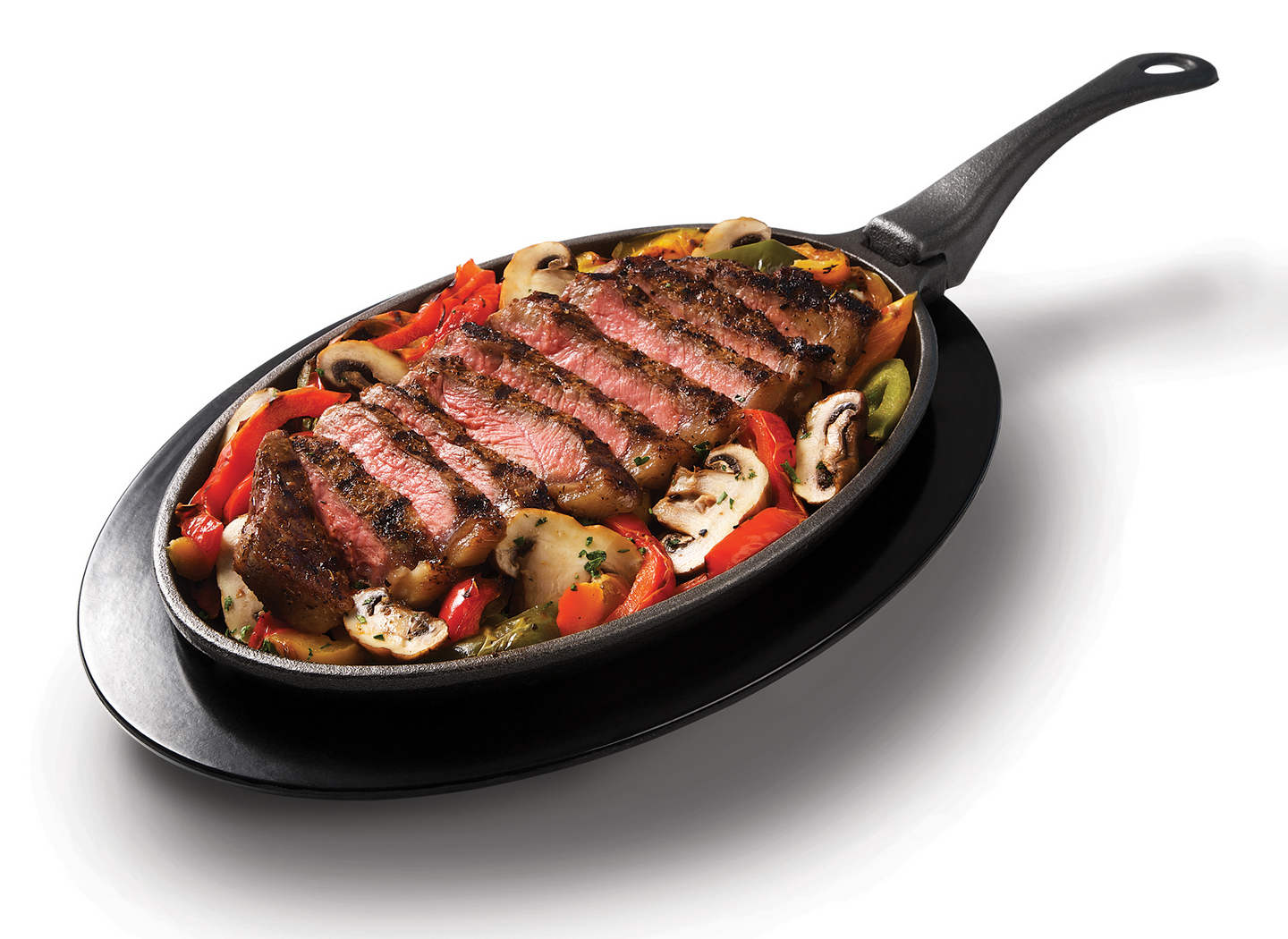 Valurautapannu Napoleon irrotettavalla kahvalla ja alustalla