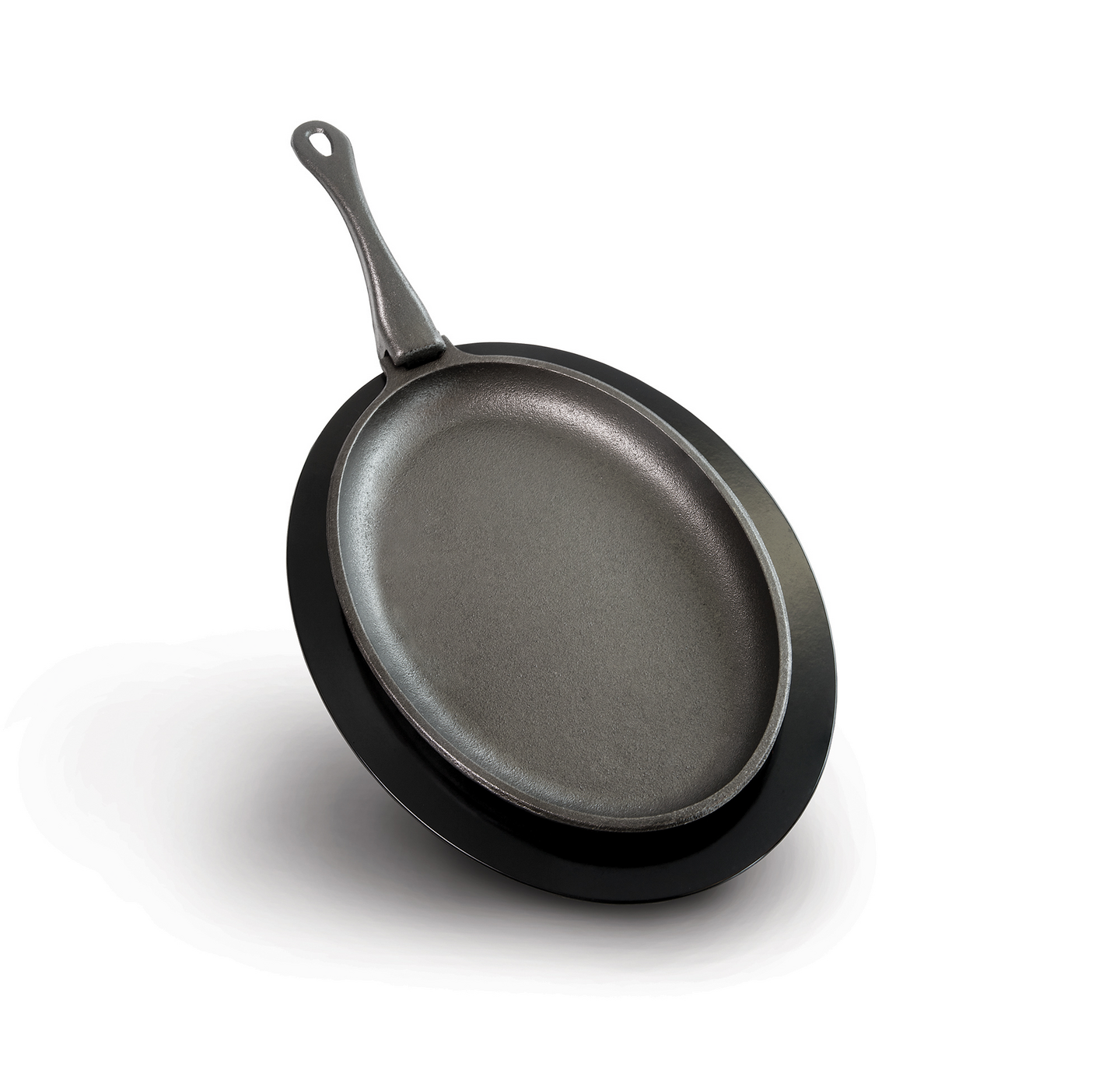 Valurautapannu Napoleon irrotettavalla kahvalla ja alustalla