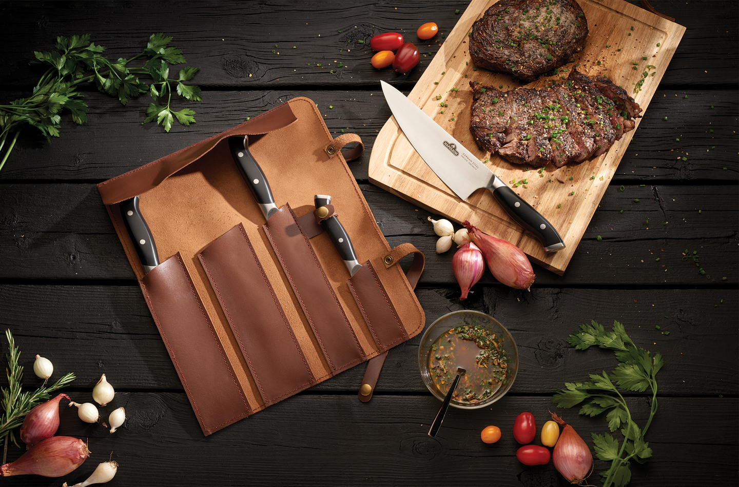 Veitsilaukku Napoleon nahka