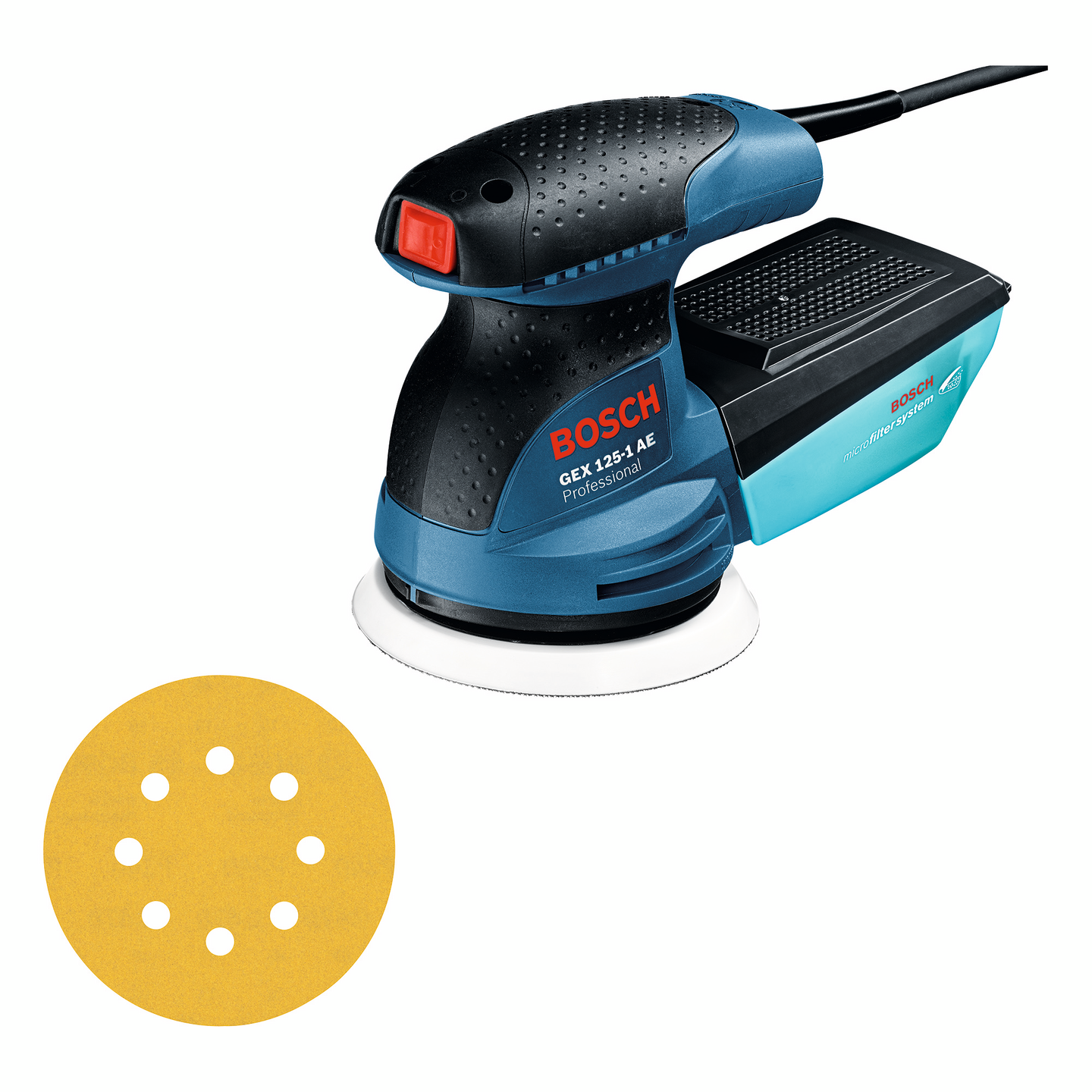 Epäkeskohiomakone Bosch GEX 125-1 AE - K-Rauta