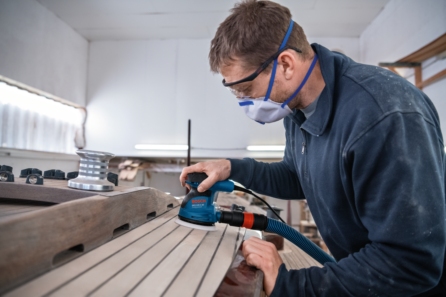 Epäkeskohiomakone Bosch GEX 125-1 AE