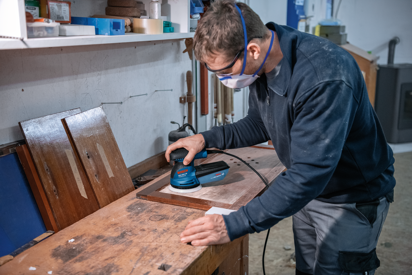 Epäkeskohiomakone Bosch GEX 125-1 AE