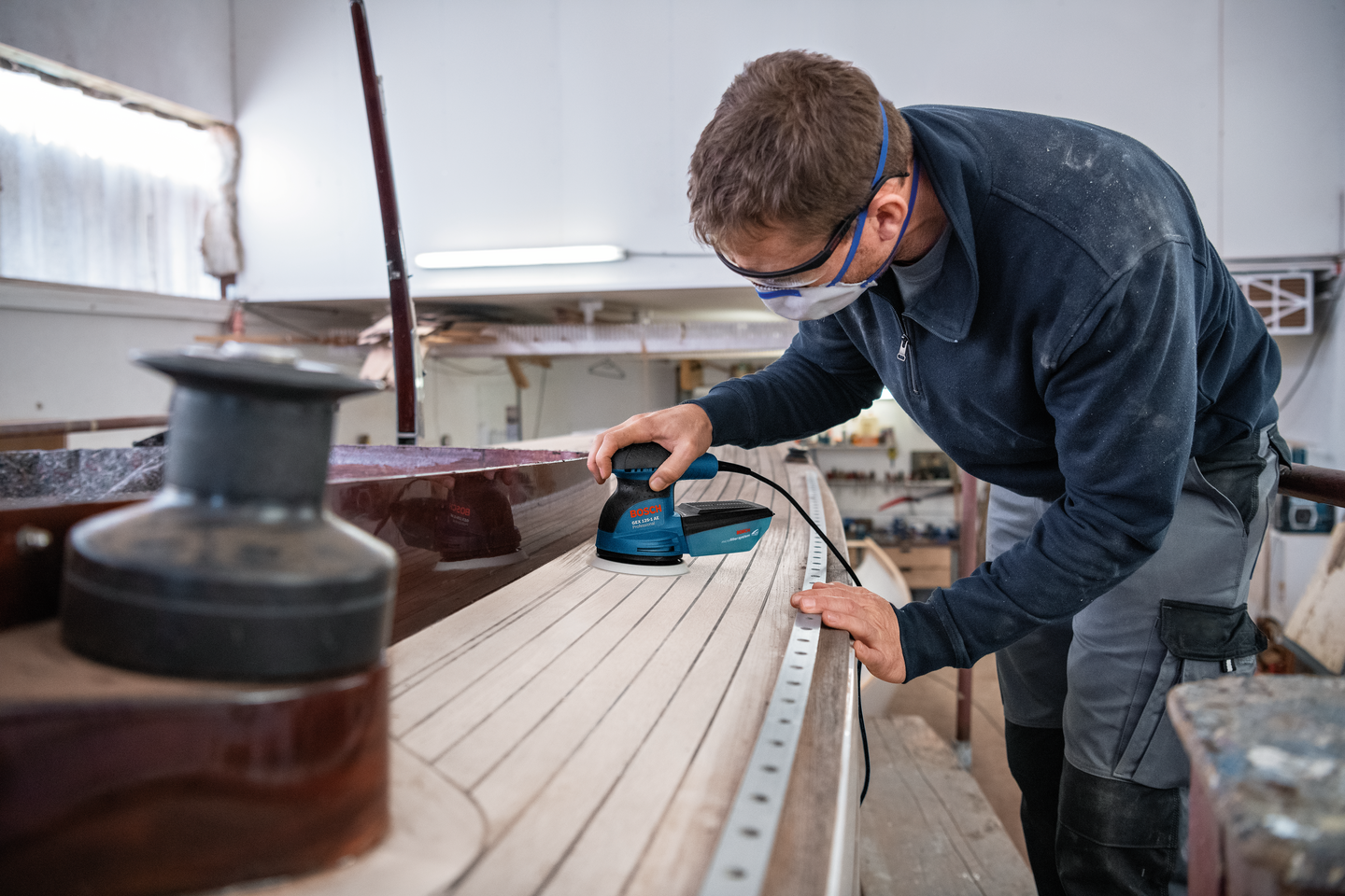 Epäkeskohiomakone Bosch GEX 125-1 AE