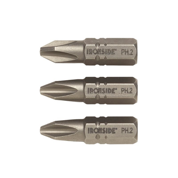 SKRUVBIT PH2 25MM 3DEL IRONSIDE