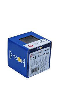 TRÄSKRUV T10 3,5X45 FZB 200ST PROF