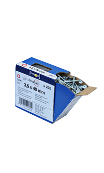 TRÄSKRUV T10 3,5X40 FZB 200ST PROF