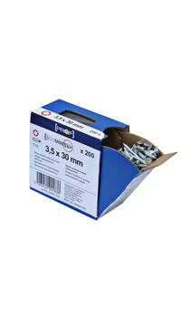 TRÄSKRUV T10 3,5X30 FZB 200ST PROF