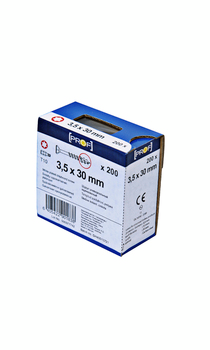 TRÄSKRUV T10 3,5X30 FZB 200ST PROF