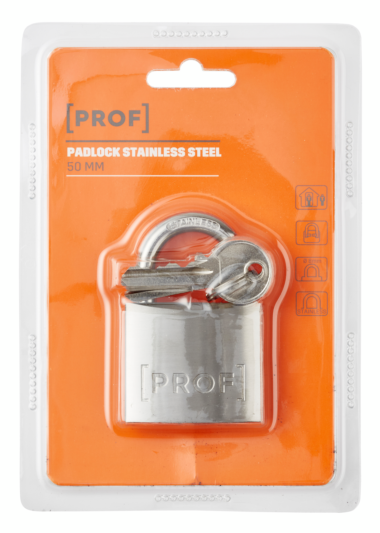 Riippulukko PROF 50mm rst A2