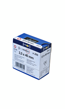 TRÄSKRUV T10 3,5X40 FZB 200ST PROF