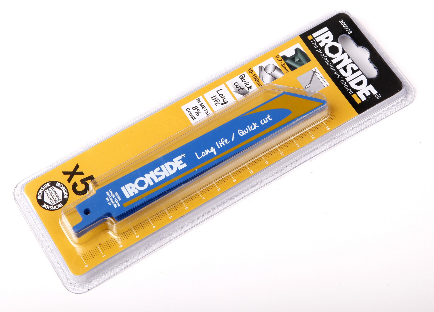 TIGERSÅGBLAD METAL 150MM IRONSIDE