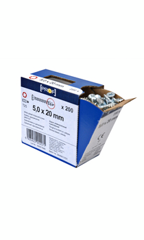 TRÄSKRUV T25 5X20 FZB 200ST PROF