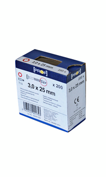 TRÄSKRUV T10 3X25 FZB 200ST PROF