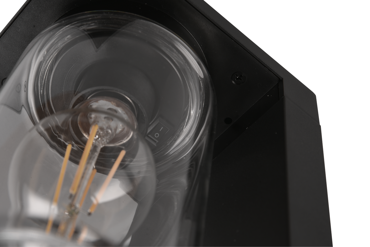 Ulkopylväsvalaisin TRIO Ardila E27 65cm musta hämärätunnistin