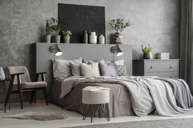 Seinävalaisin TRIO Enzo E27 16,5cm mattamusta