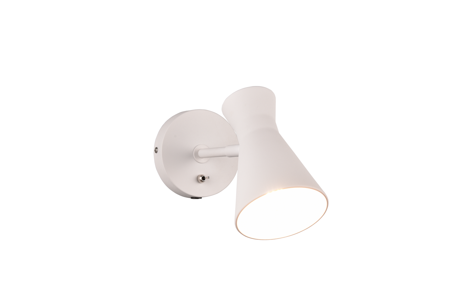 Seinävalaisin TRIO Enzo E27 16,5cm mattavalkoinen