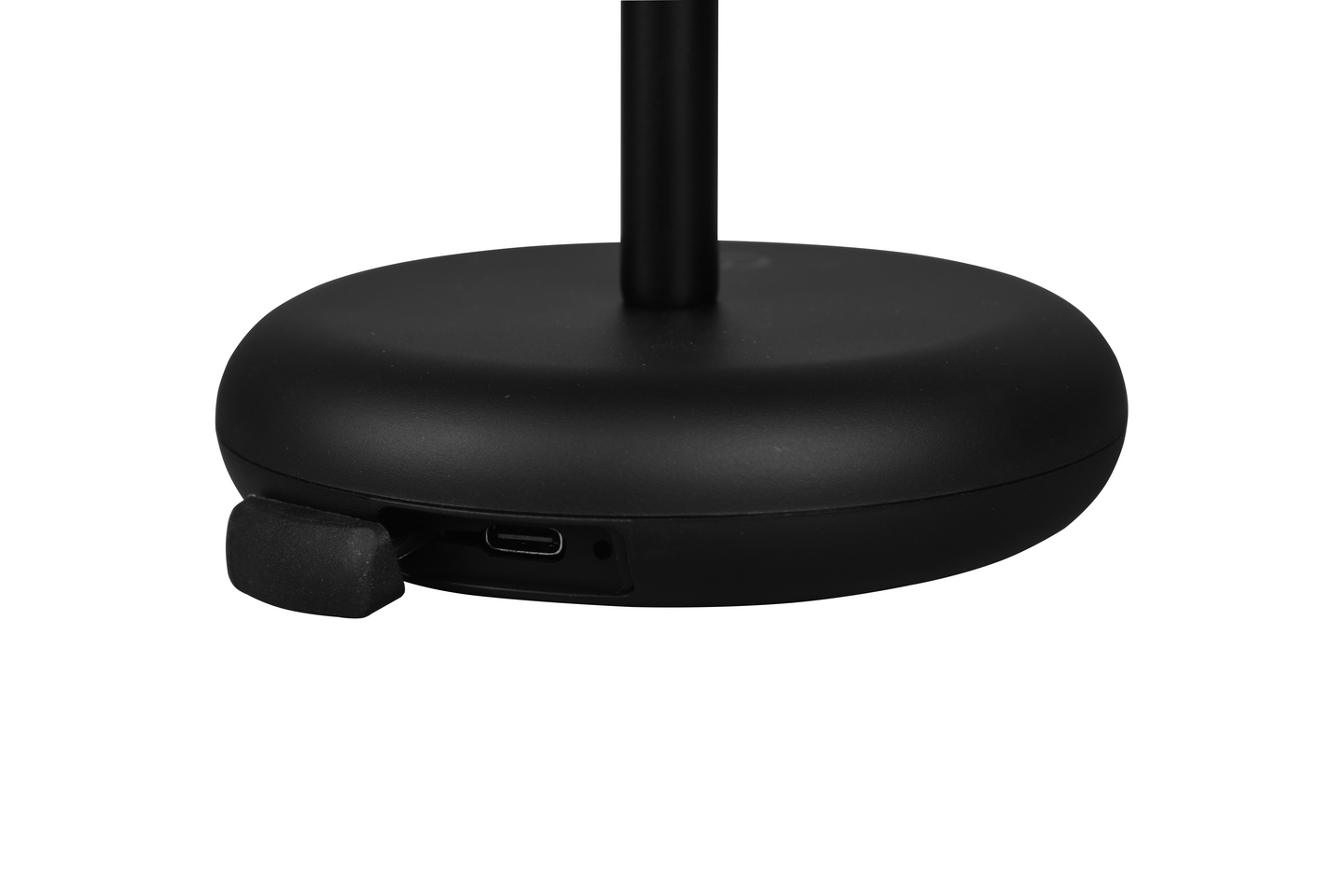 Pöytävalaisin TRIO Elliot led 180lm ladattava mattamusta