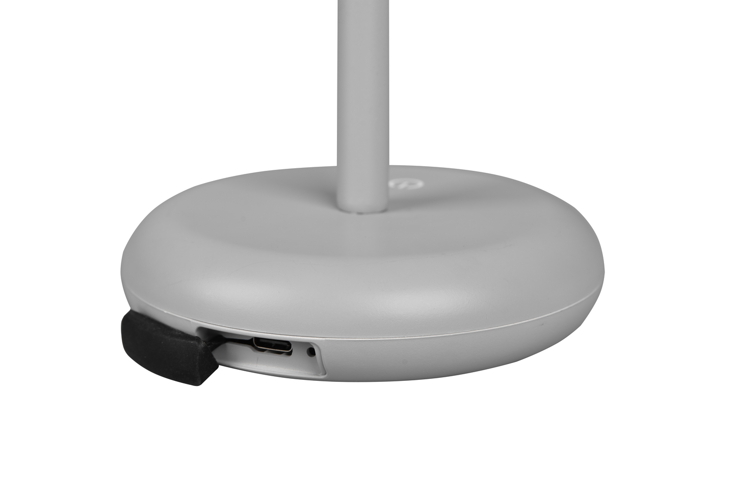 Pöytävalaisin TRIO Elliot led 180lm ladattava harmaa