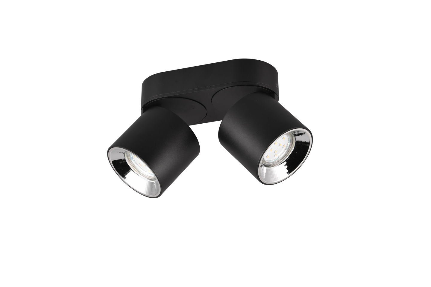 Spotti TRIO Guayana GU10 2-osainen mattamusta