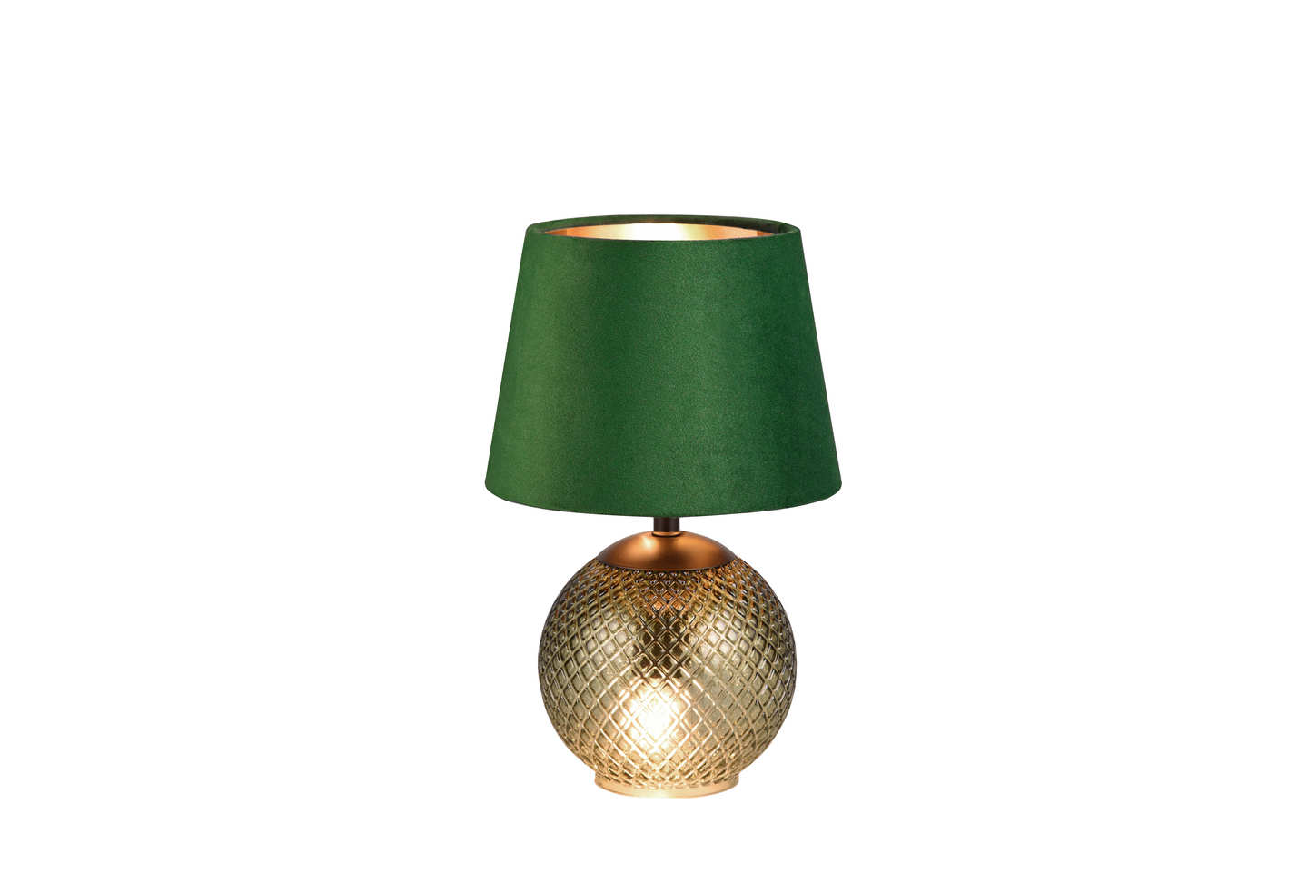 Pöytävalaisin TRIO Jonna 2xE14 29cm vihreä