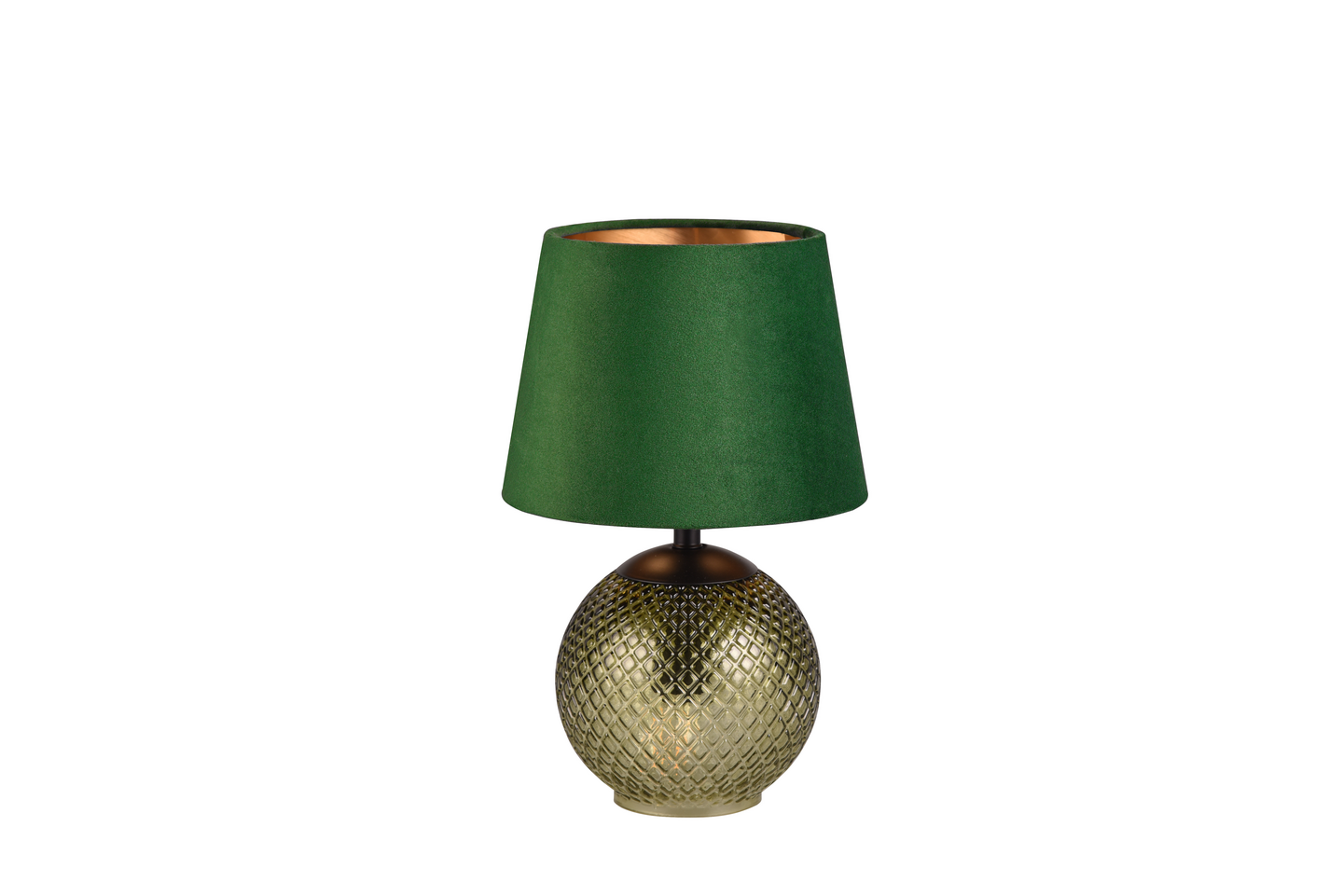 Pöytävalaisin TRIO Jonna 2xE14 29cm vihreä