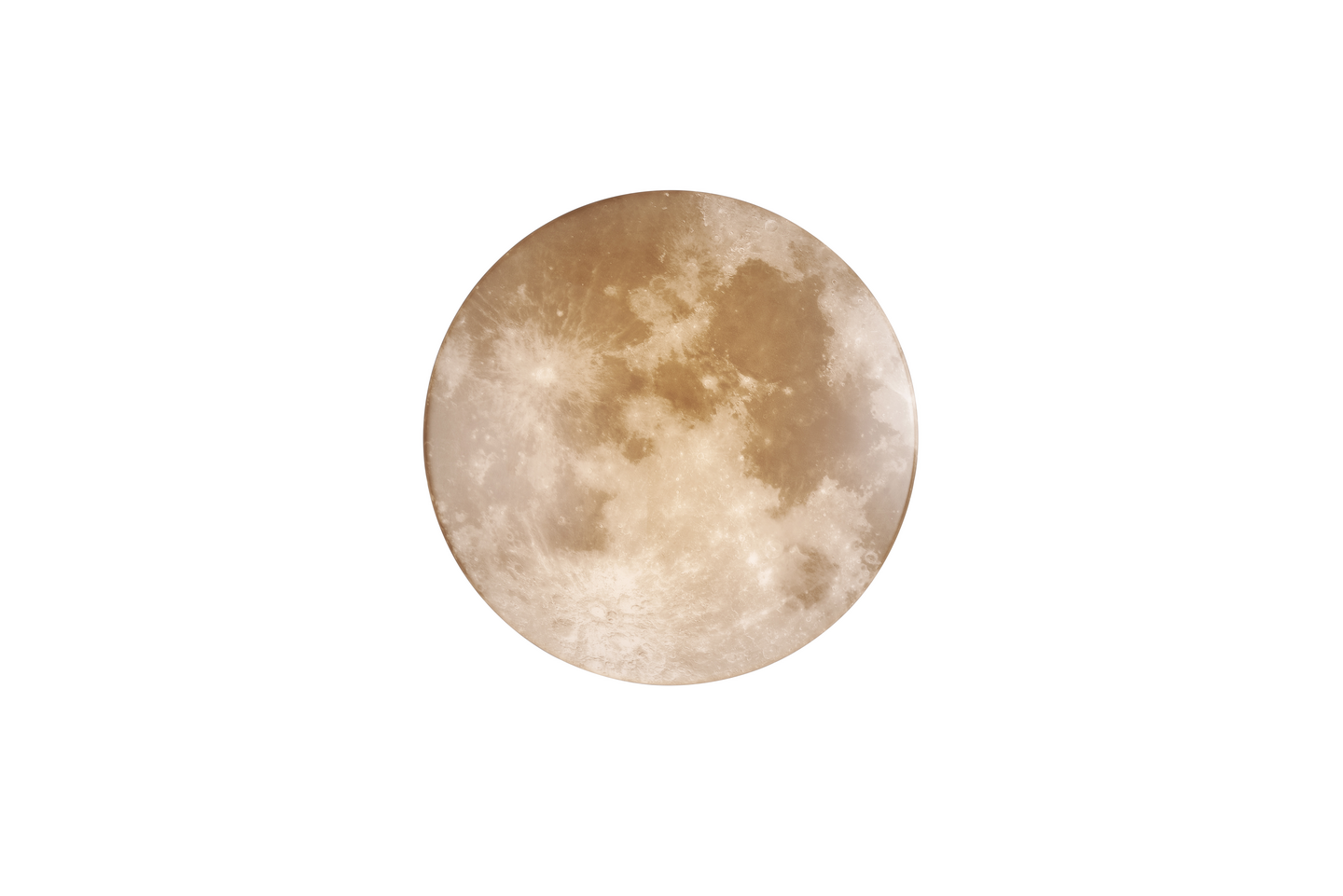 Plafondi TRIO Moonika led 1500lm 37cm valkoinen