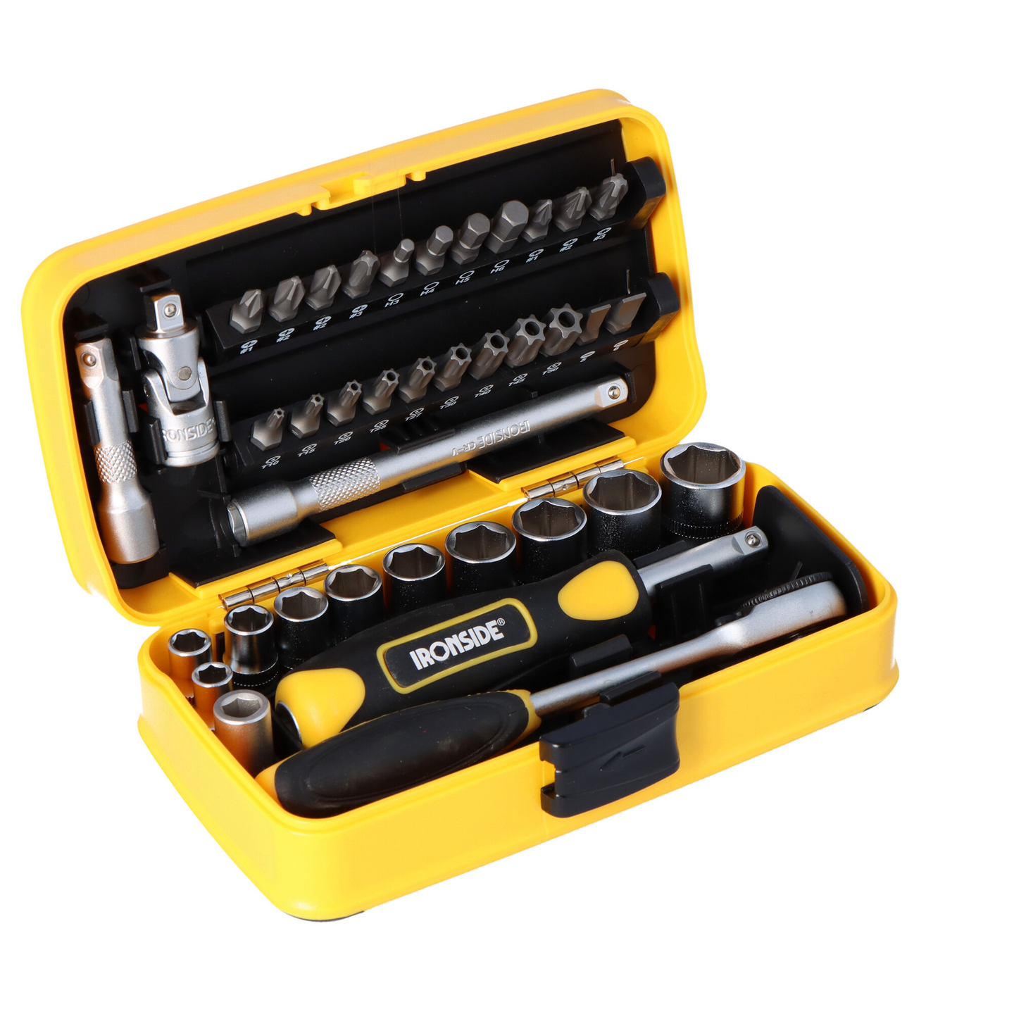 Kärki- ja hylsysarja Ironside 38-osainen