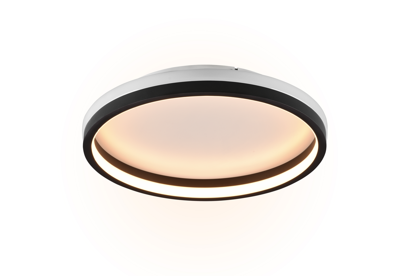 Plafondi TRIO Hiko led 2000lm RGB 39cm mattamusta