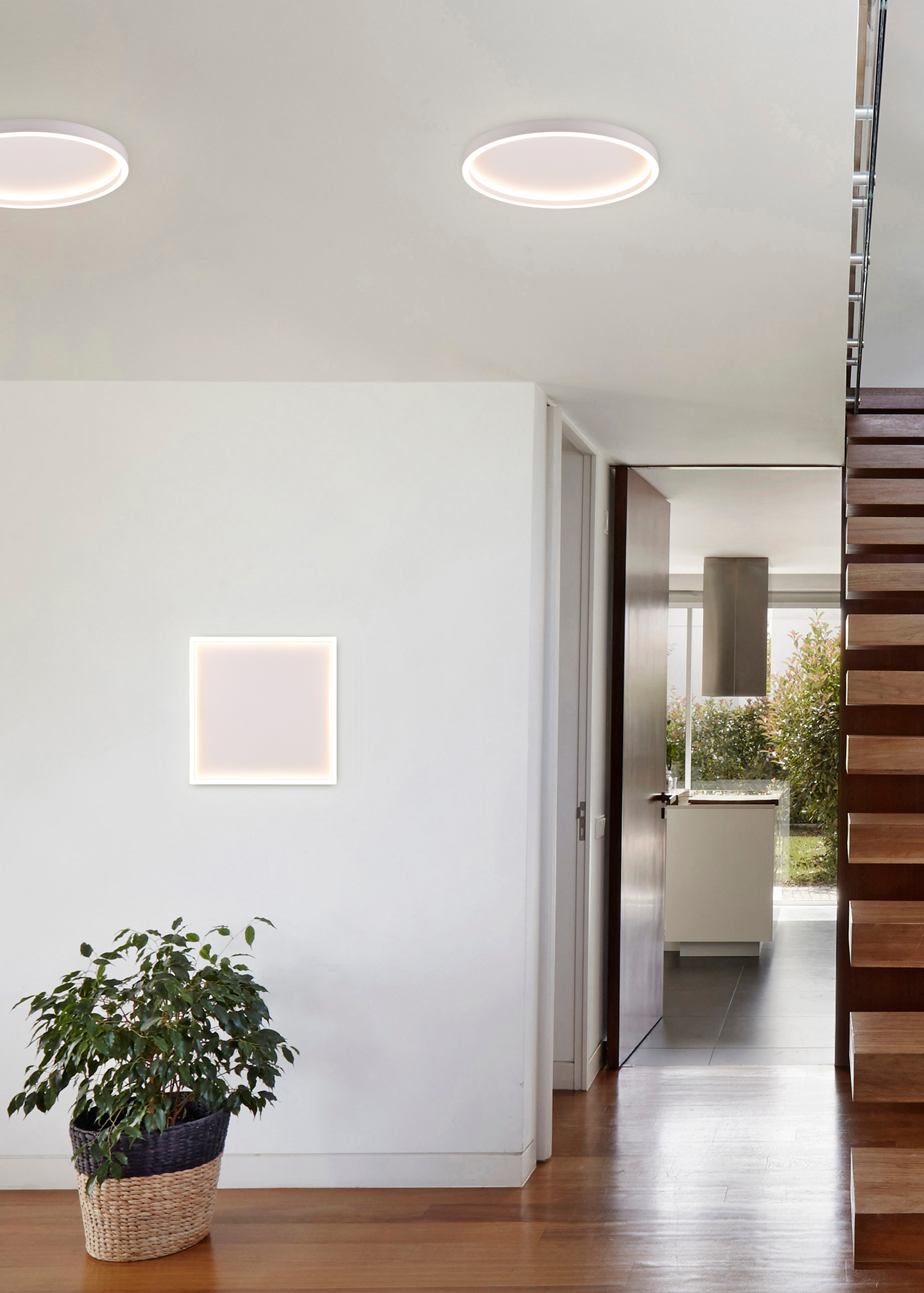 Plafondi TRIO Rotonda led 2600lm 35cm valkoinen