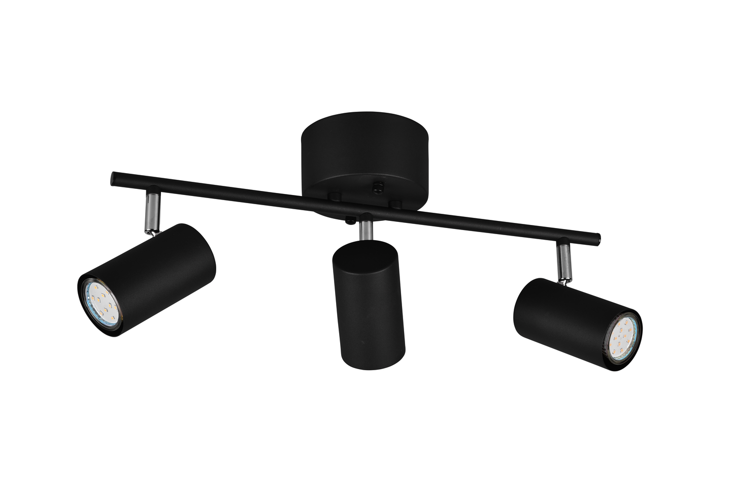 Spottivalaisin TRIO Marlina 3-osainen GU10 mattamusta