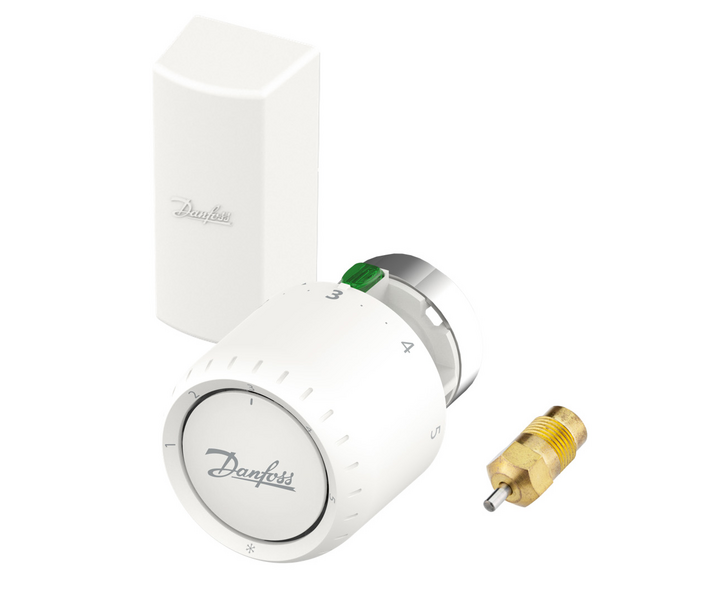 Patteritermostaatti Danfoss Aveo RA/V 26C irto 2m 015G4063