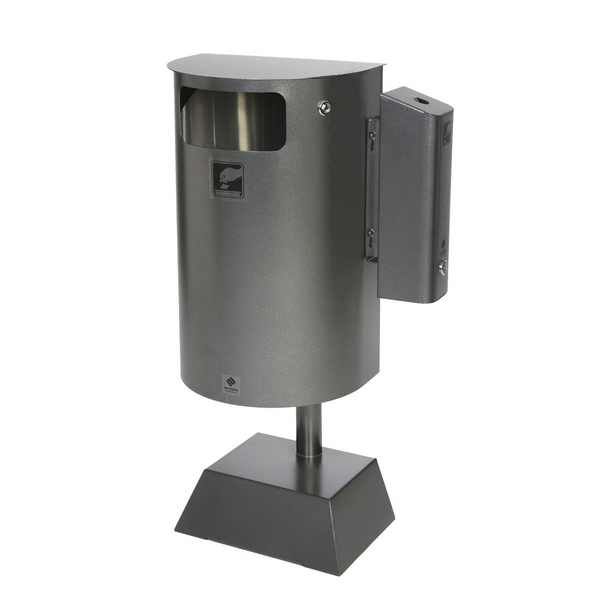 Tuhka-roska-astia PP Turo 3/30 antiikkihopea