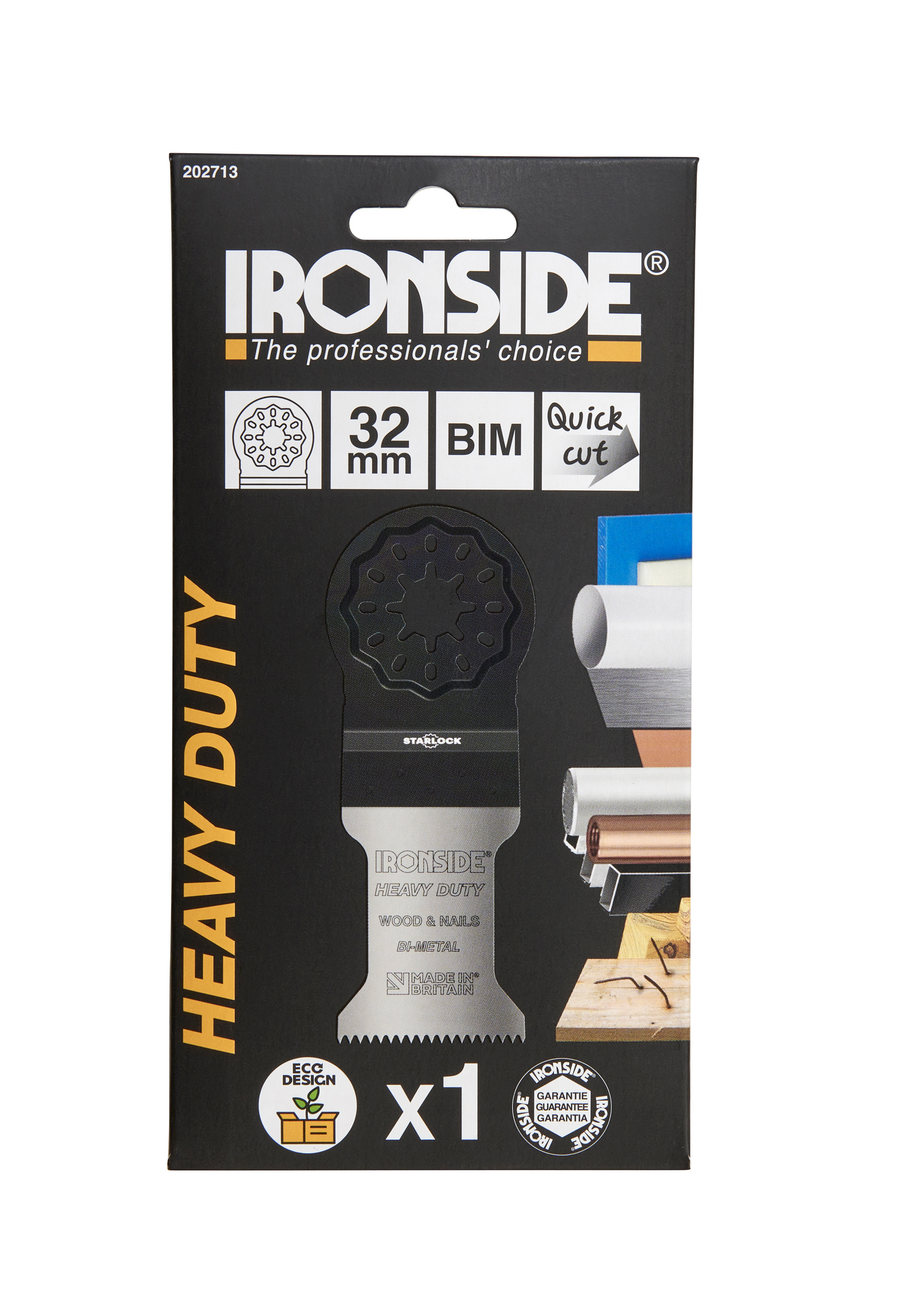 MULTIM. SÅGBLAD SL HD BIM 32MM IRONSIDE