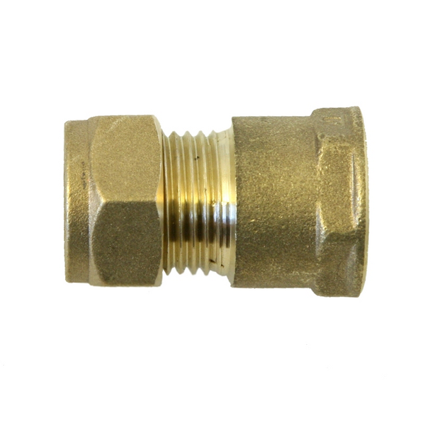 Puserrusliitin PROF 1/2x15 sisäkierre erikoismessinki