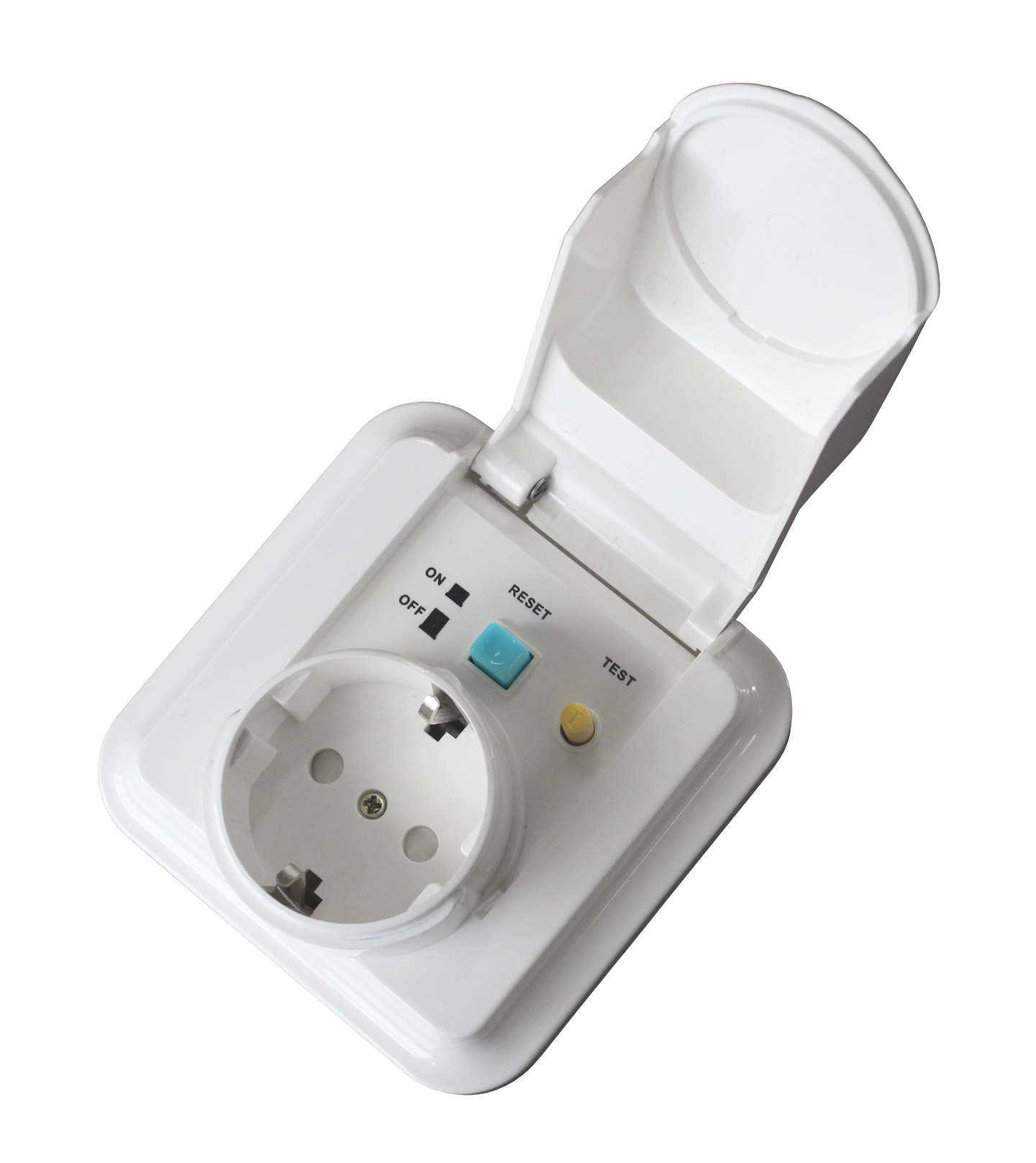 Pistorasia Vikavirtasuojalla Ip44