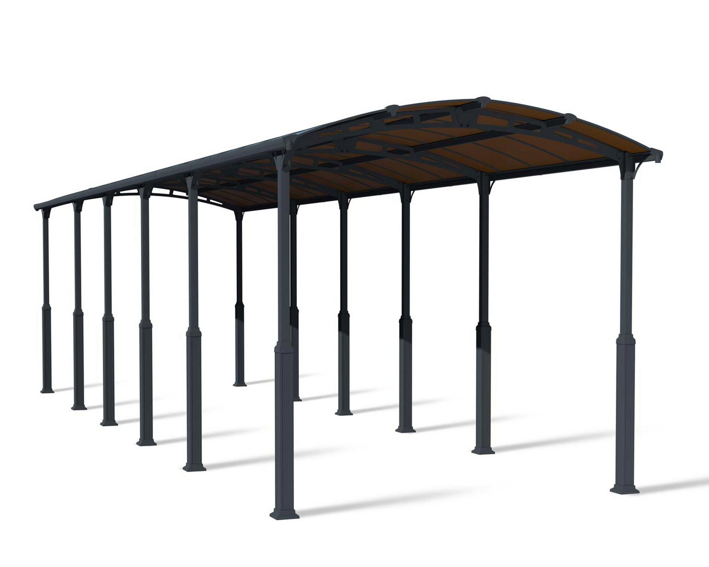 Autokatos Canopia Alpine 3,6x13m harmaa