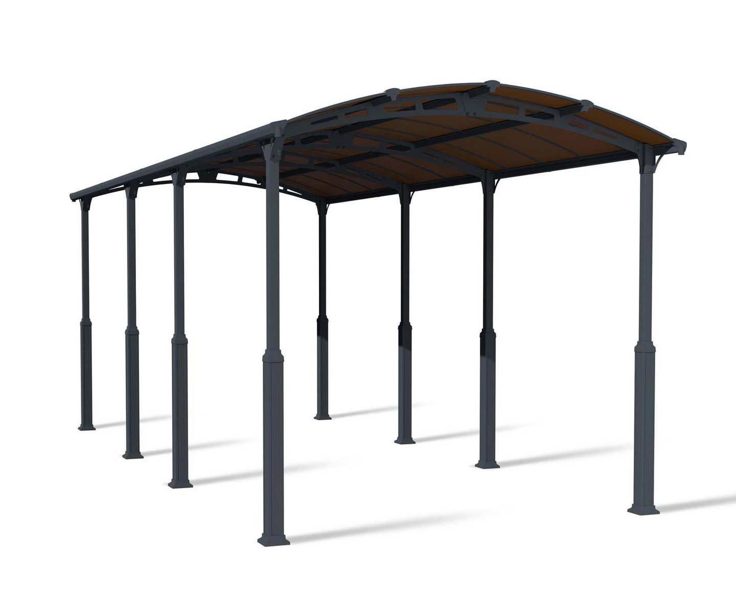 Autokatos Canopia Alpine 3,6x8,5m harmaa