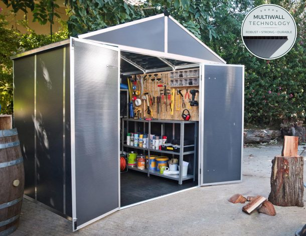 Pihavarasto Canopia Rubicon 5,4m²