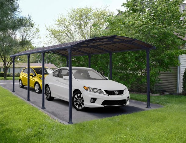 Autokatos Canopia Arcadia 3,6x8,5m harmaa