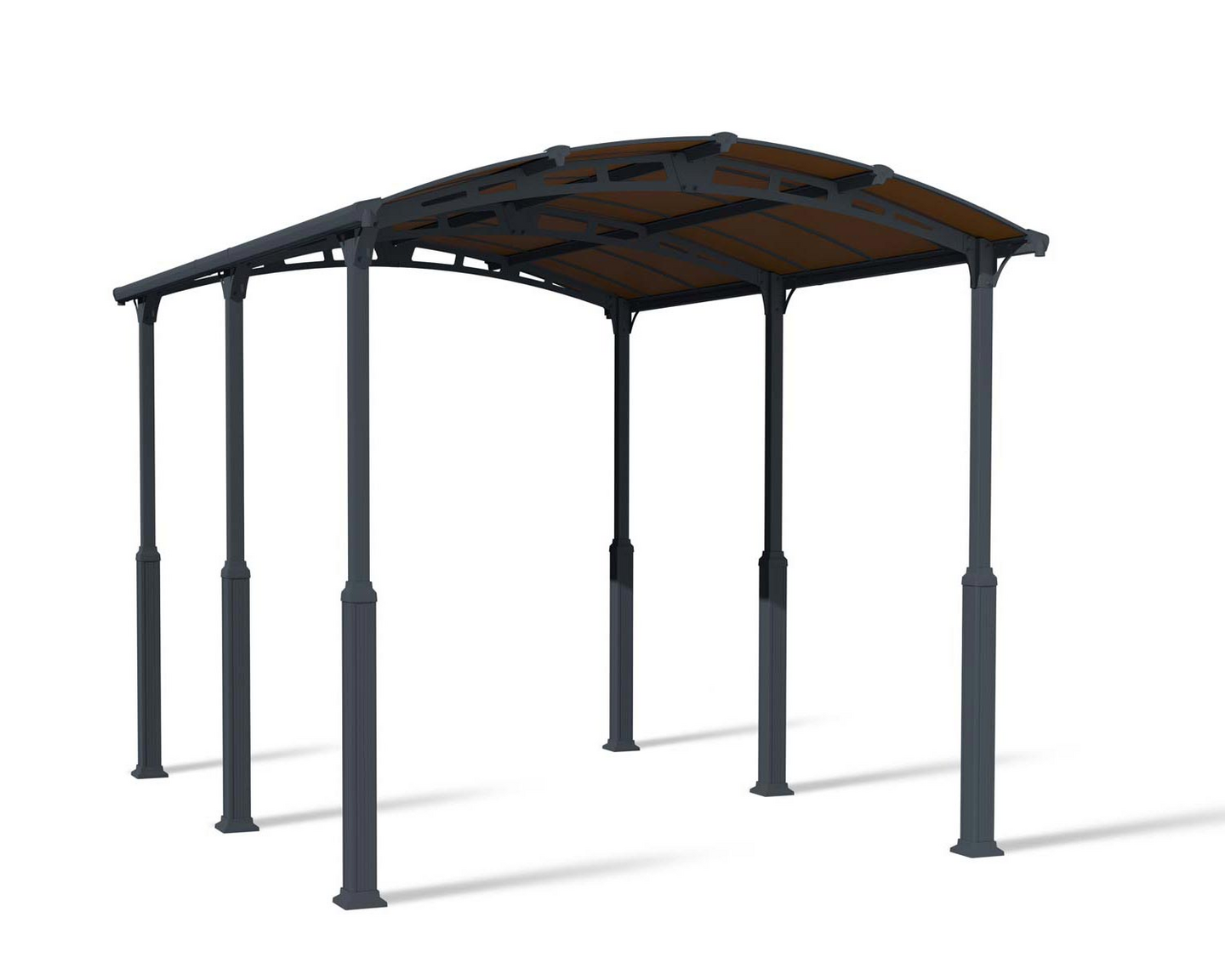 Autokatos Canopia Arcadia 3,6x5m harmaa