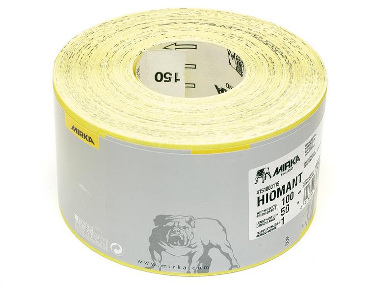 Hiomapaperi Mirka Hiomant 100mmx50m P100
