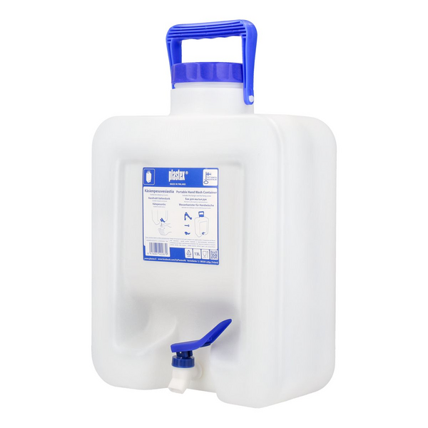 Käsienpesuvesiastia Plastex 13L kääntöhanalla