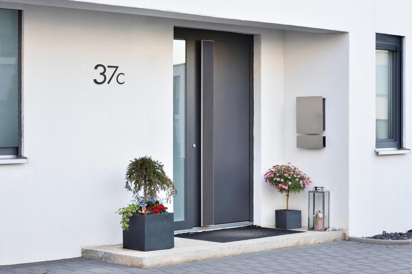 Talonumero Beslagsboden 2 BG782 mattaharmaa ruostumaton teräs