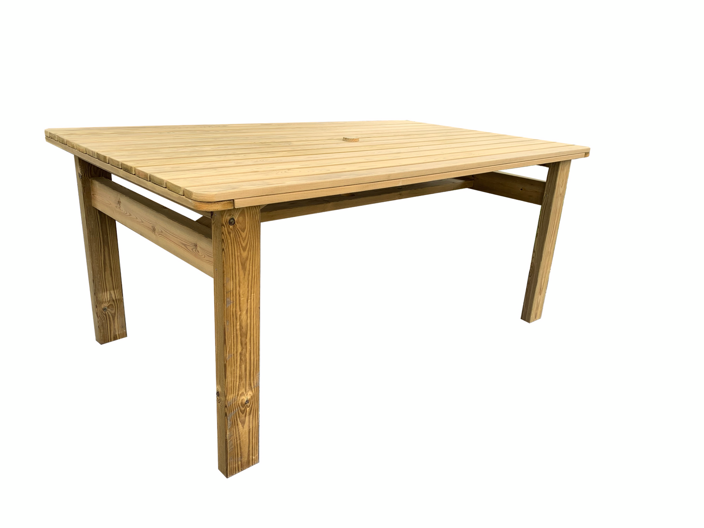 Pöytä Tammiston Puu Amelia 168x100cm kestopuu vihreä