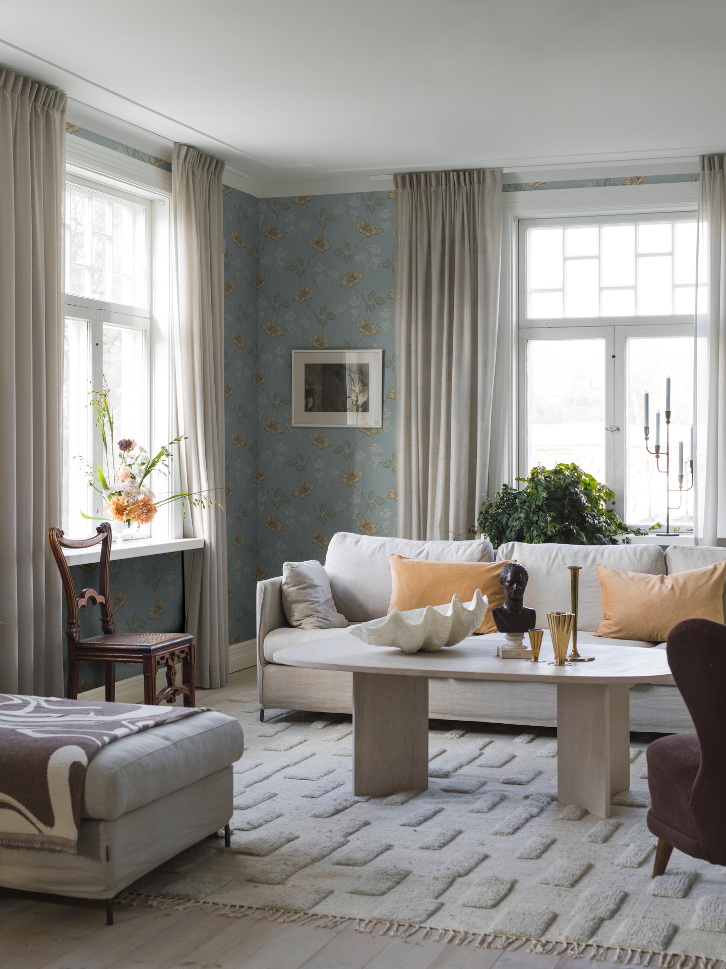 Kuitutapetti Boråstapeter Swedish Grace 5500 Valborg 10,05m