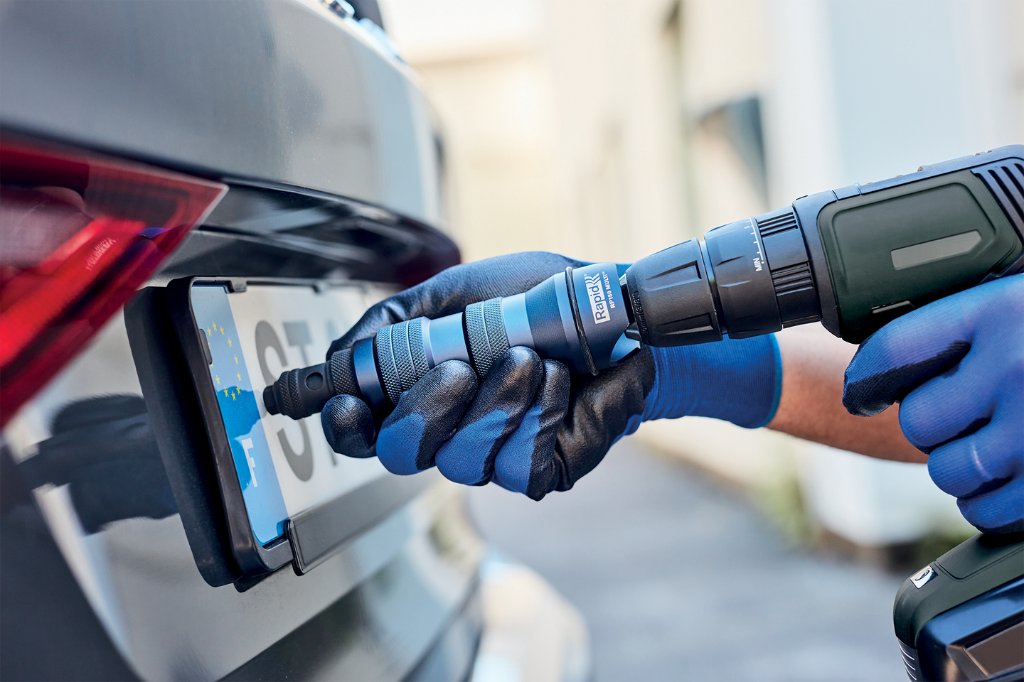 Vetoniittiadapteri Rapid RP150 porakoneeseen