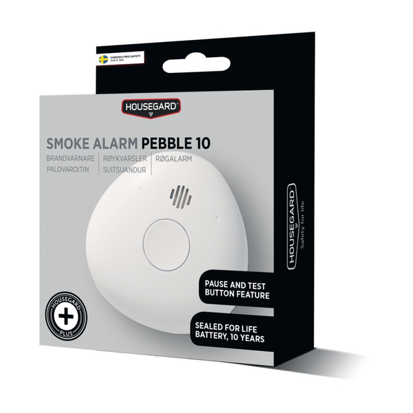 BRANDVARNARE PEBBLE10 10ÅRS BATTERI