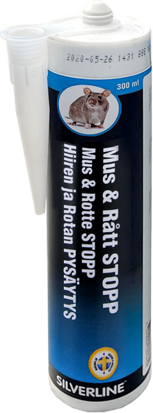 Hiiren & Rotan pysäytysmassa Silverline 300ml
