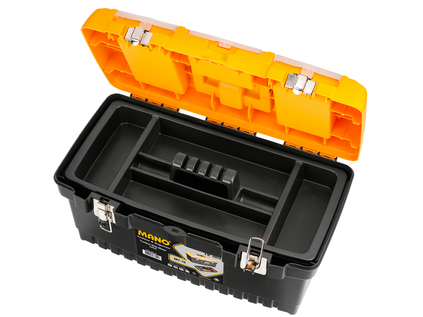 Työkalupakki Mano pro metallilukot 19in