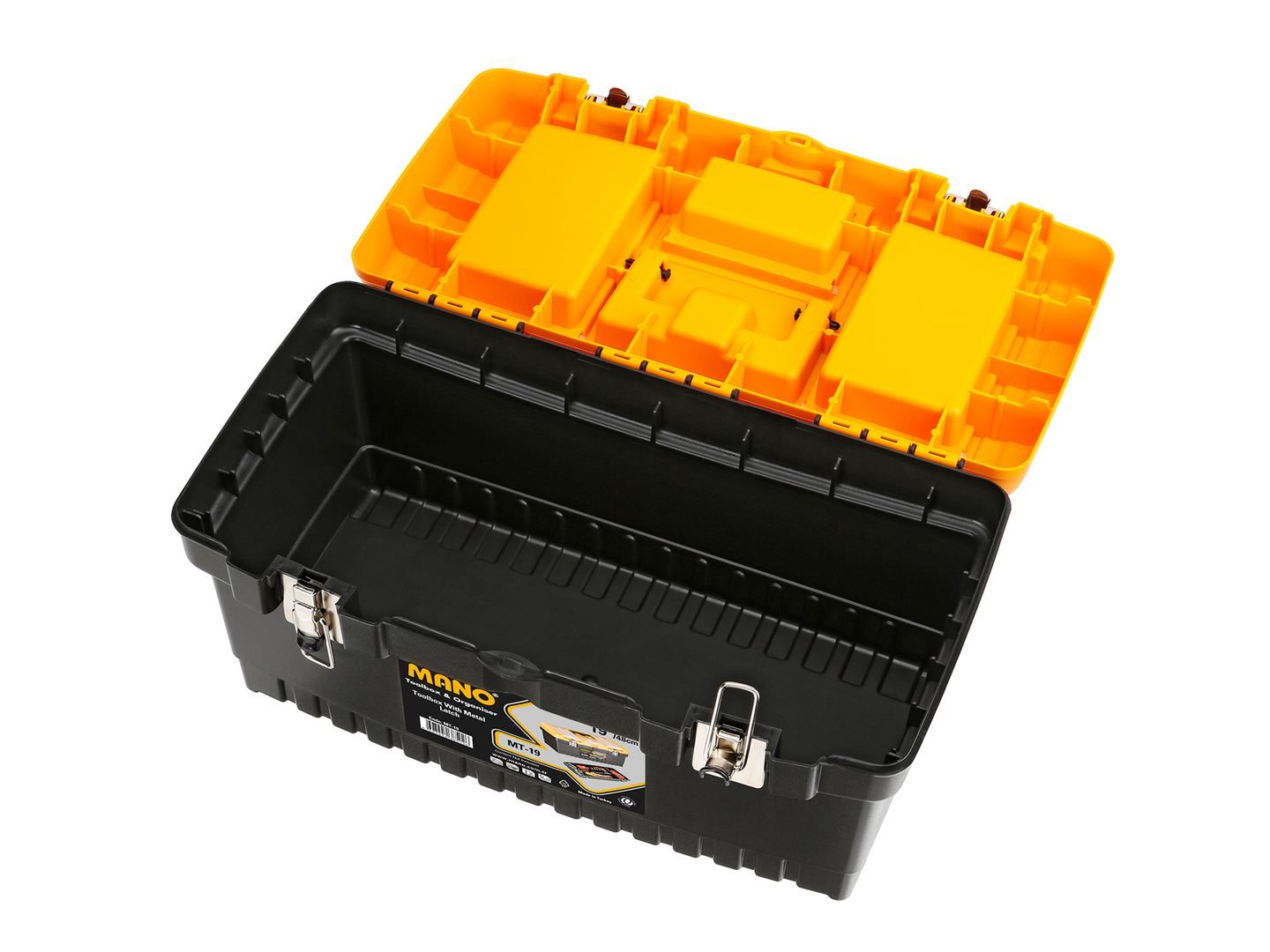 Työkalupakki Mano pro metallilukot 19in